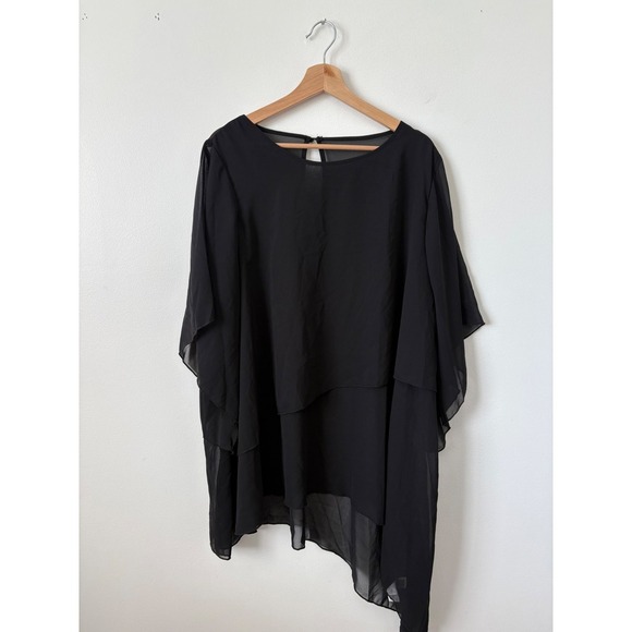 Women's new SHEIN Black Flowy Blouse – 3XL - Picture 1 of 5